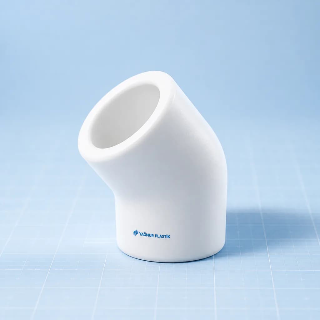 PPRC Dirsek 45° - Teknik görünüm