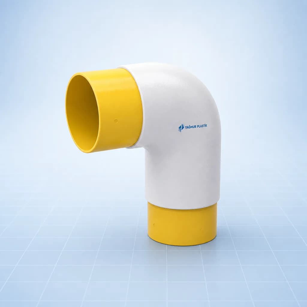 Drenaj Dirsek 90 ° - Teknik görünüm