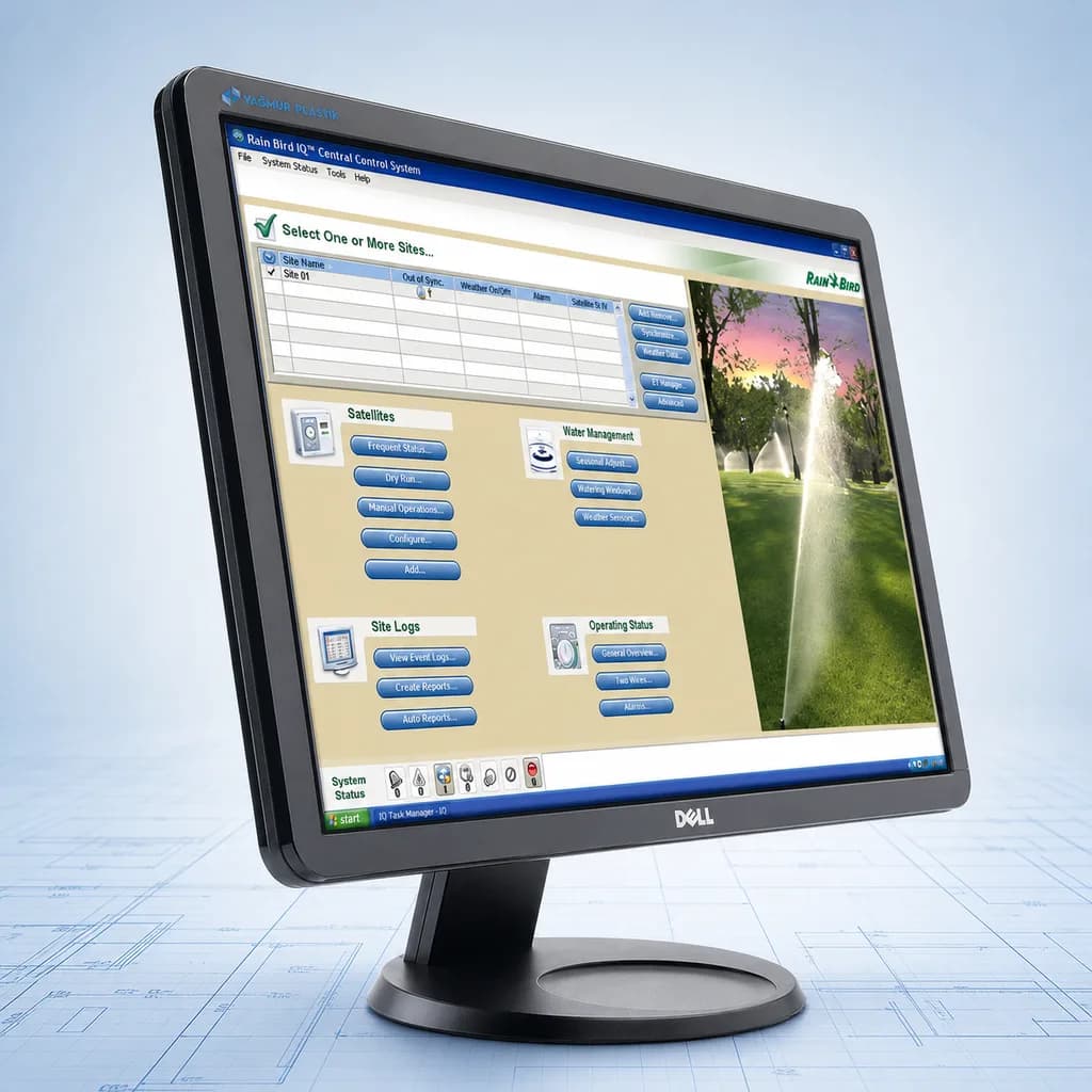 PC PACK TURF GSP – IQ, SiteControl veya Maxicom2 için PC Paketi - Teknik görünüm