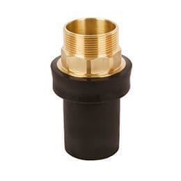 PE Metal Geçiş Adaptörü (Dış Dişli) - Spigot (Alın Kaynak Ek Parçalar)