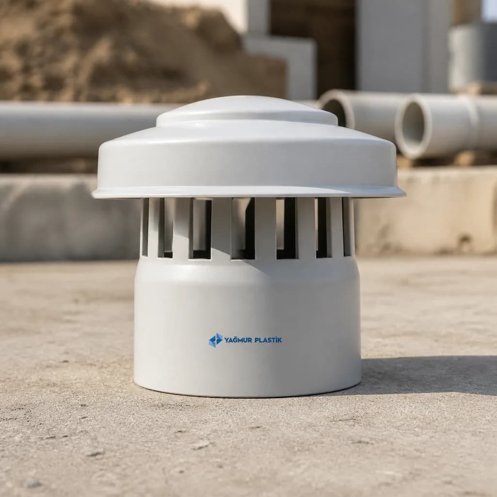 PVC Pis Su Havalandırma (Havadanlık) - PVC Pis Su Ek Parçalar